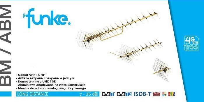 Aktívna anténa Funke ABM 3553