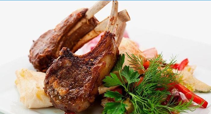 Recept na jahňacie rebrá s bylinkami