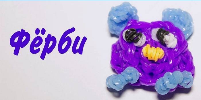 Hračka Furby vyrobená zo silikónovej gumy
