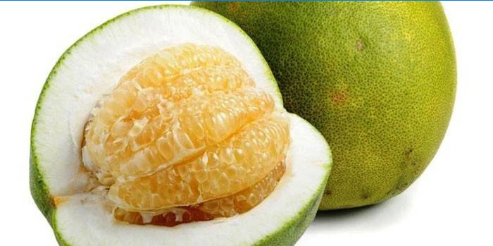 Ovocné pomelo v reze