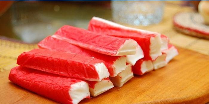 Krabie palice na doštičke