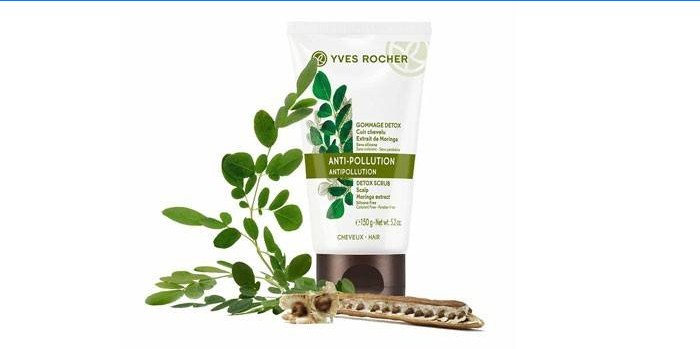 Čistiaci detoxikačný peeling od Yves Rocher