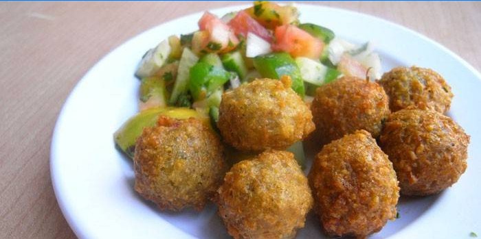 Cícer Falafels na tanieri