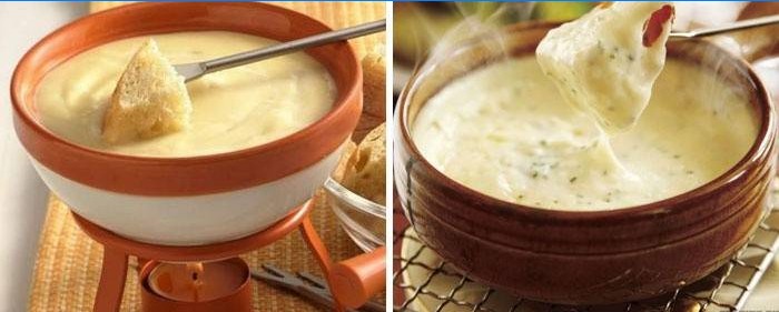 Syrový francúzsky fondue - recepty krok za krokom