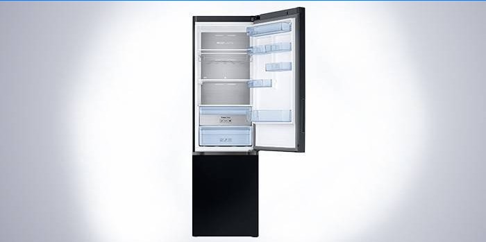 Čierna chladnička Samsung RB37K63412C / WT s invertorovým kompresorom