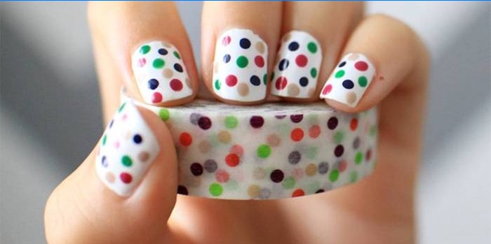 Polka dot design