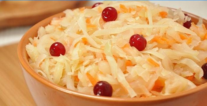 Kyslá kapusta bez soli