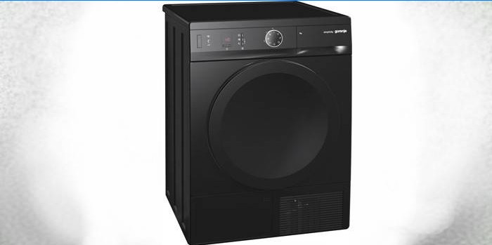 Čierna bubnová sušička Gorenje Simplicity D74SY2B