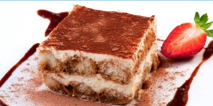 Variácia tortu Tiramisu