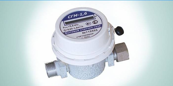 Elektronický plynomer SGM-1,6