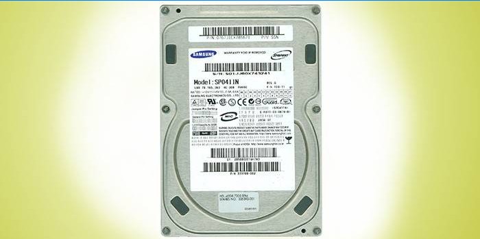 SP0411N 40 Gb 7200 ot./min. IDE 3,5 "HDD