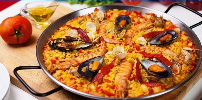 Morské paella