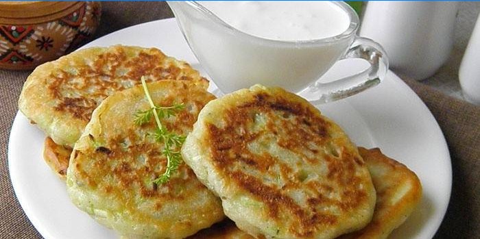 Cuketa Diet Fritters