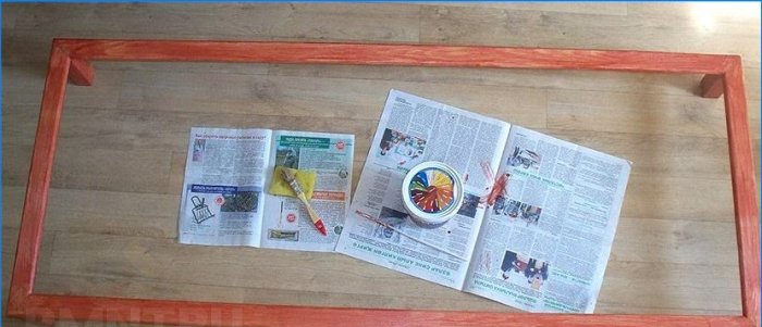 DIY dekoratívna obrazovka pre vyhrievanú batériu