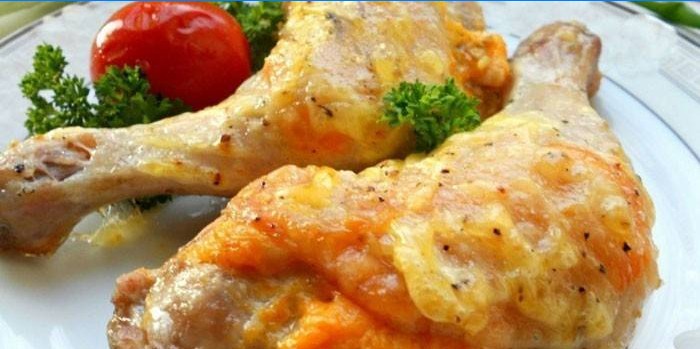 Kuracie plnené vajcami a syrom