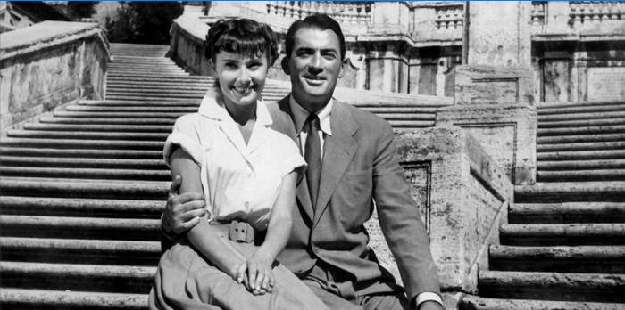 Audrey Hepburn a duo Gregory Peck v rímskej dovolenke