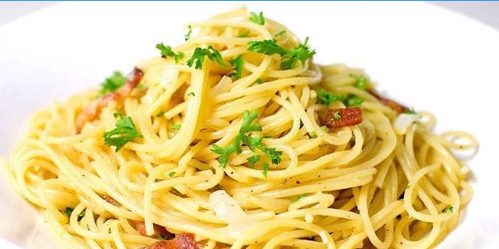 Carbonara pasta