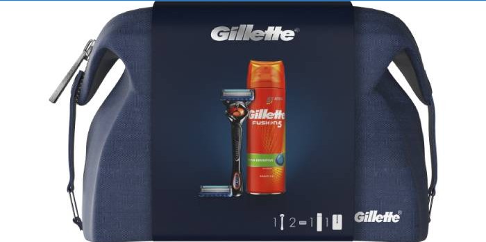 Cestovné holiace strojčeky Gillette