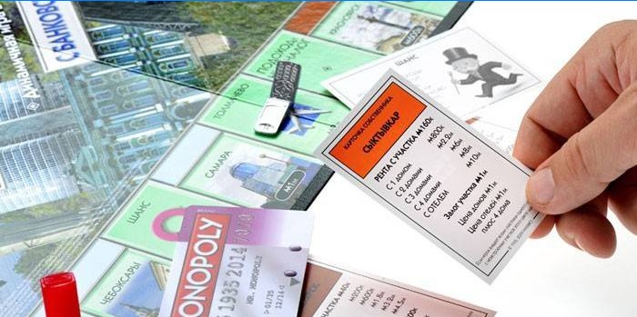 Objektová karta v monopolnej hre