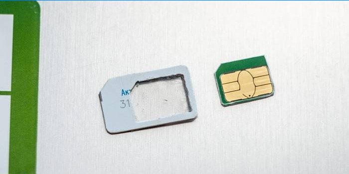 Karta Nano SIM pre smartfón alebo iPhone