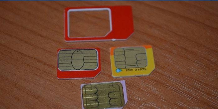 Normálna micro a nano SIM karta