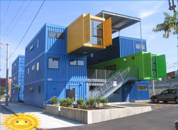 Prepravné kontajnery - cargotecture