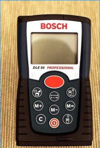 Laserový diaľkomer (laserové meranie pásky) Bosch DLE 50 Professional