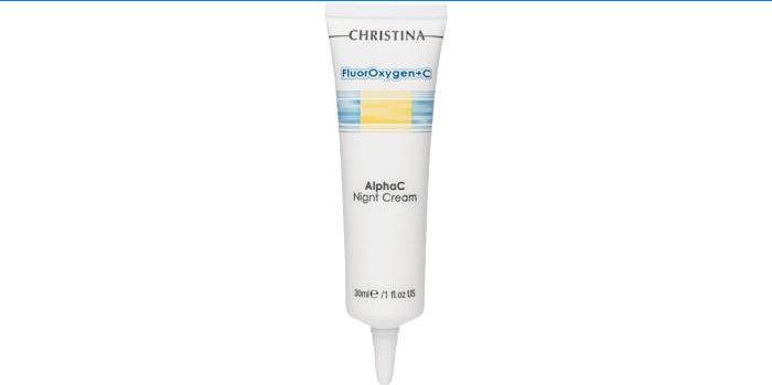 CHRISTINA, FluorOxygen + C AlphaC Night Night Cream