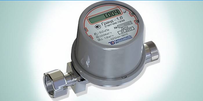 Elektronický plynomer Grand 1.6
