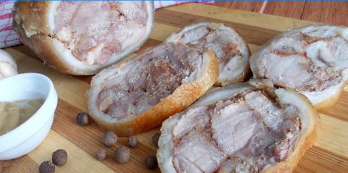 Šunka z domácej bravčovej pečene