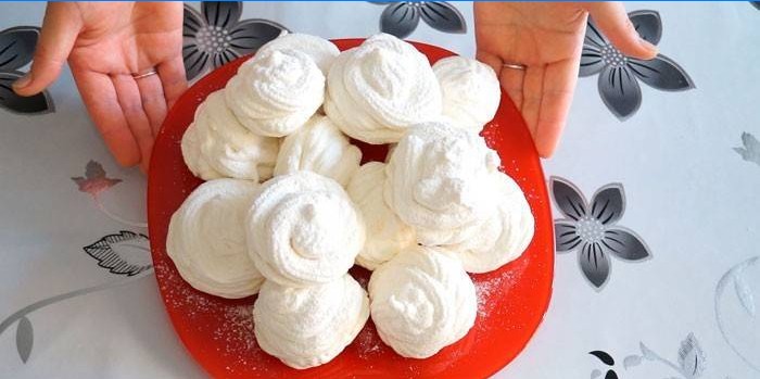 Marshmallow s agarovým agarom
