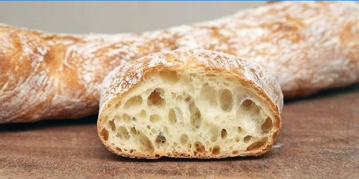 Domáce ciabatta