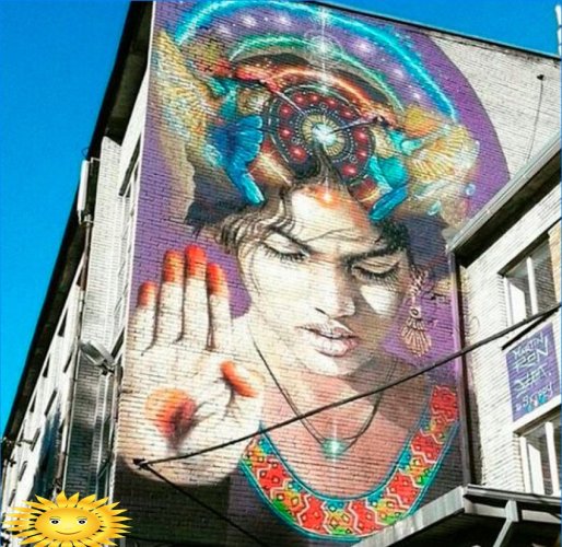 Graffiti a nástenné maľby ako súčasť architektúry megalopolíz