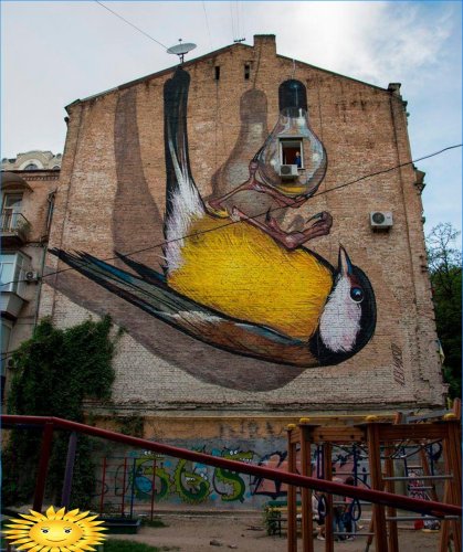 Graffiti a nástenné maľby ako súčasť architektúry megalopolíz