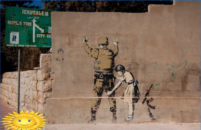 Graffiti a nástenné maľby ako súčasť architektúry megalopolíz
