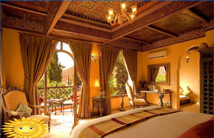 Marocký štýl v interiérovej výzdobe
