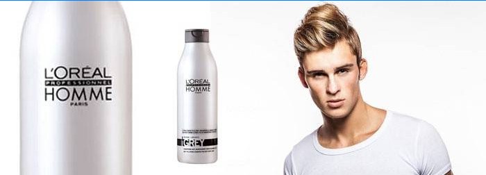 Šampón pre mužov Loreal Homme Gray