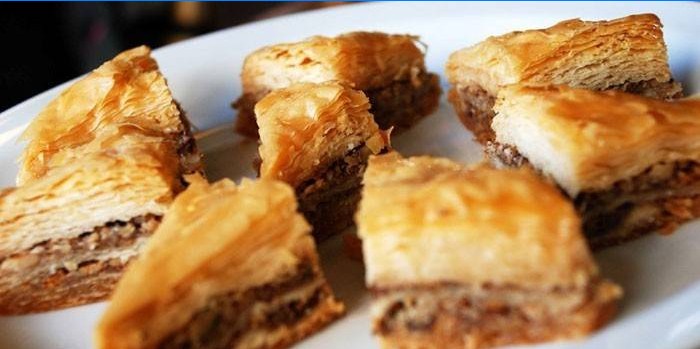Grécky recept baklava