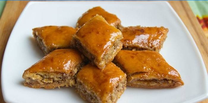 Baklava varená podľa arménskeho receptu