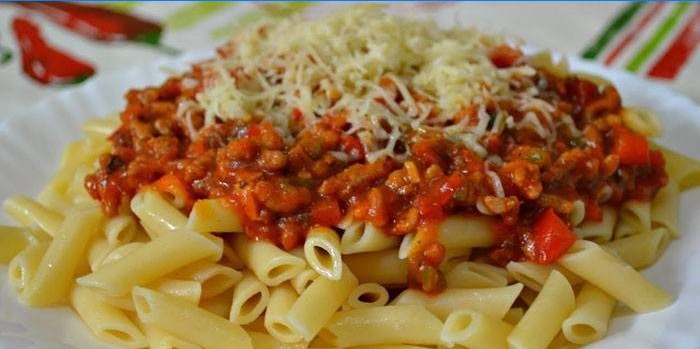 Penne Bolognese