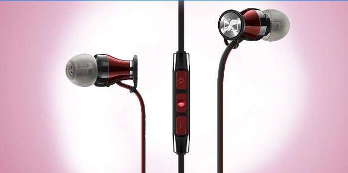 Vysoko kvalitné vákuové slúchadlá Sennheiser Momentum 2.0 (M2 IEi)