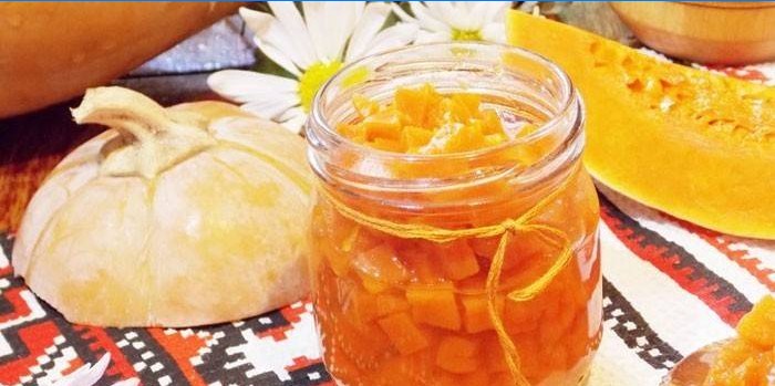 Jar z tomel, citrón a tekvica Jam