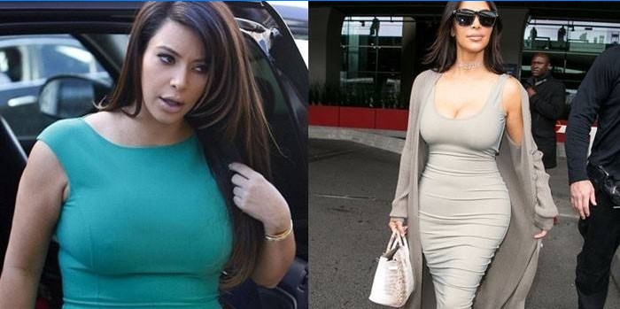 Kardashian je tenký a plný