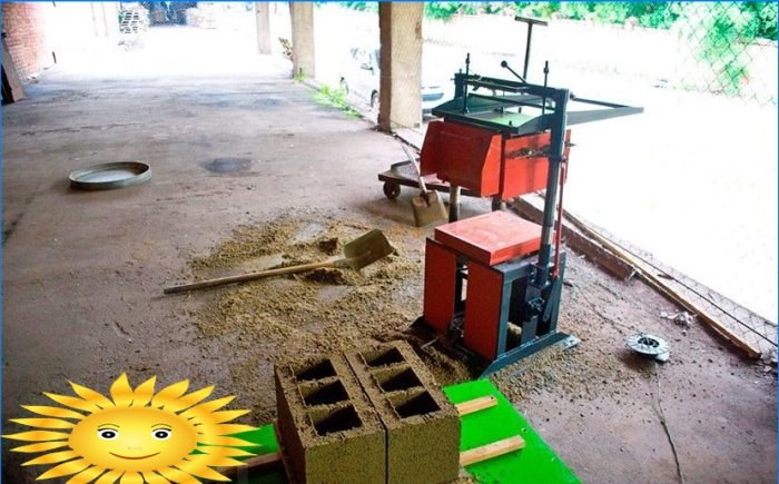 DIY výroba škvára bloku