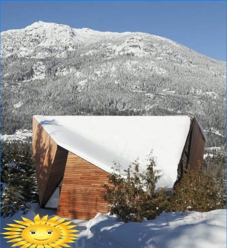 Hadaway House: nezvyčajný dom na strane hory