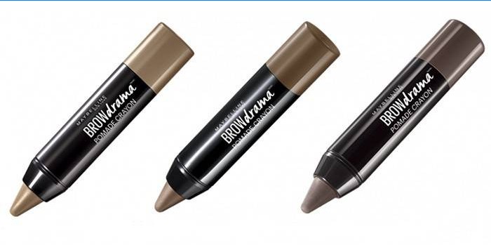 Tri odtiene tyčiniek Maybelline