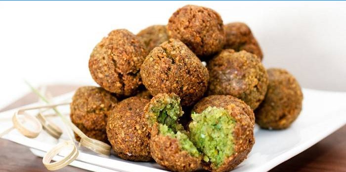 Klasický cícer falafel