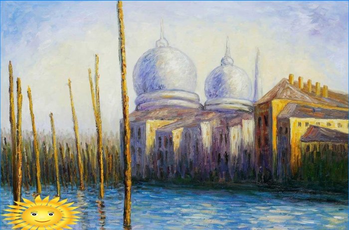 Veľký kanál, Claude Monet