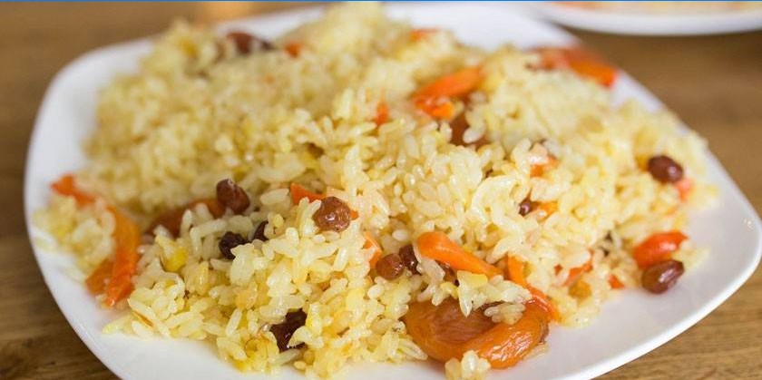 Sweet pilaf