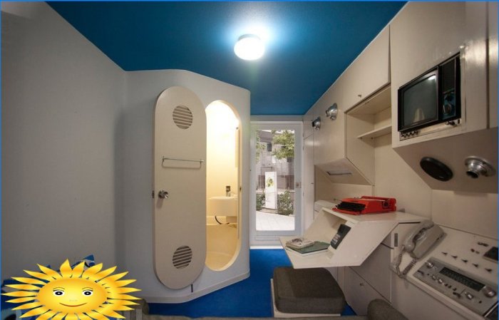 Tobagínová veža Nakagin: kapsulové apartmány v Japonsku